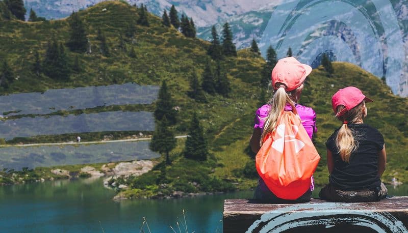Childcare support during a luxury mountain stay