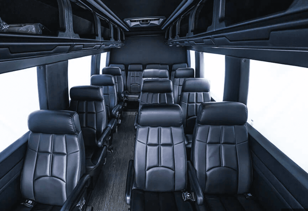Private group transportation van