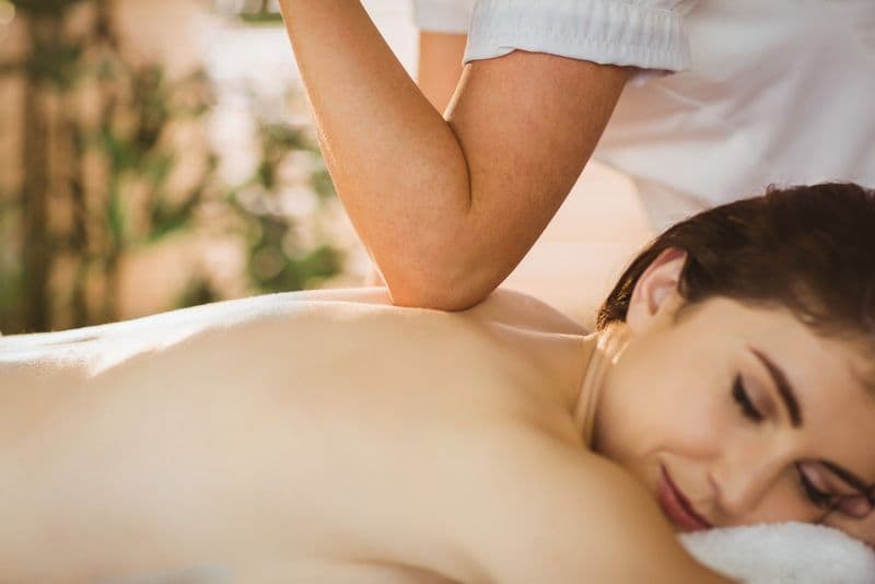 In-home massage in a luxury mountain residence